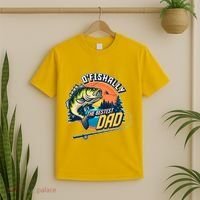 O Fishally The Bestest Dad T-Shirt thumb 2