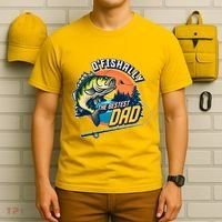O Fishally The Bestest Dad T-Shirt thumb 6