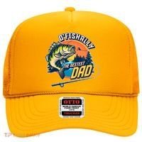 O Fishally The Bestest Dad Hat thumb 0