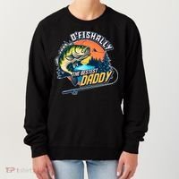 O Fishally The Bestest Daddy Women's Sweatshirt thumb 0