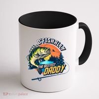 O Fishally The Bestest Daddy Coffee Mug thumb 1
