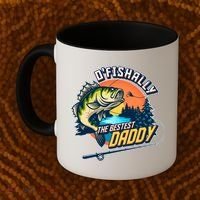 O Fishally The Bestest Daddy Coffee Mug thumb 2