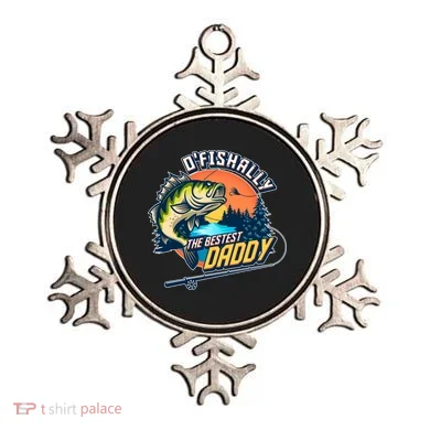 O Fishally The Bestest Daddy Ornament
