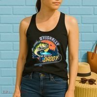 O Fishally The Bestest Daddy Women's Tank Top thumb 2