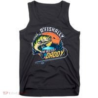 O Fishally The Bestest Daddy Tank Top thumb 0