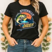 O Fishally The Bestest Daddy Women's T-Shirt thumb 2