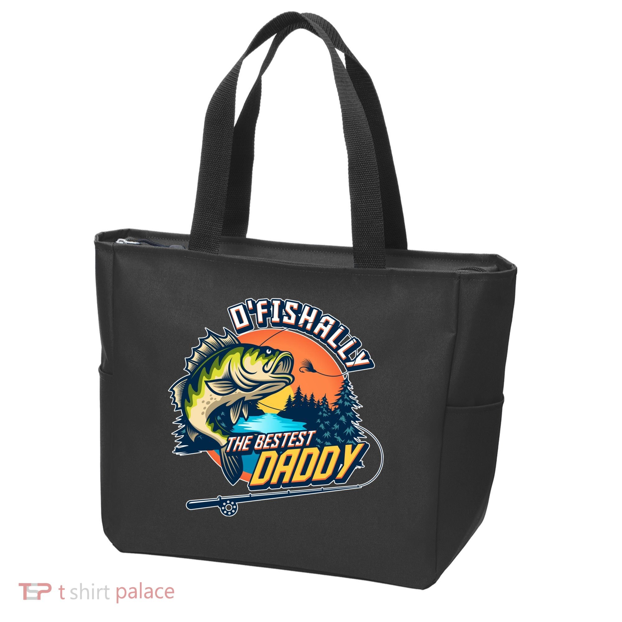 O Fishally The Bestest Daddy Tote Bag