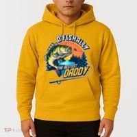O Fishally The Bestest Daddy Hoodie thumb 2