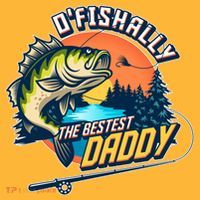 O Fishally The Bestest Daddy Hat thumb 2