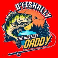 O Fishally The Bestest Daddy Santa Hat thumb 1