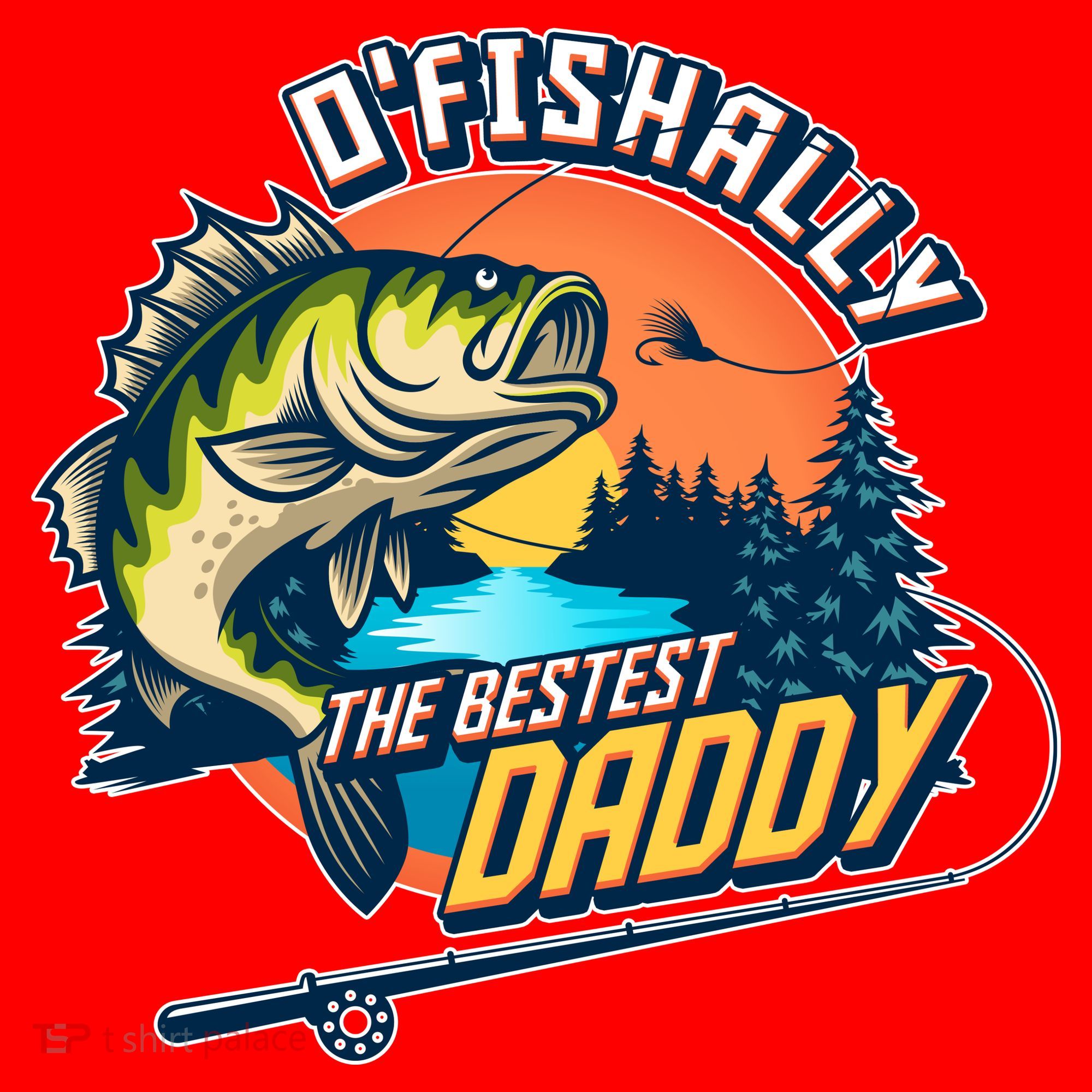 O Fishally The Bestest Daddy Santa Hat