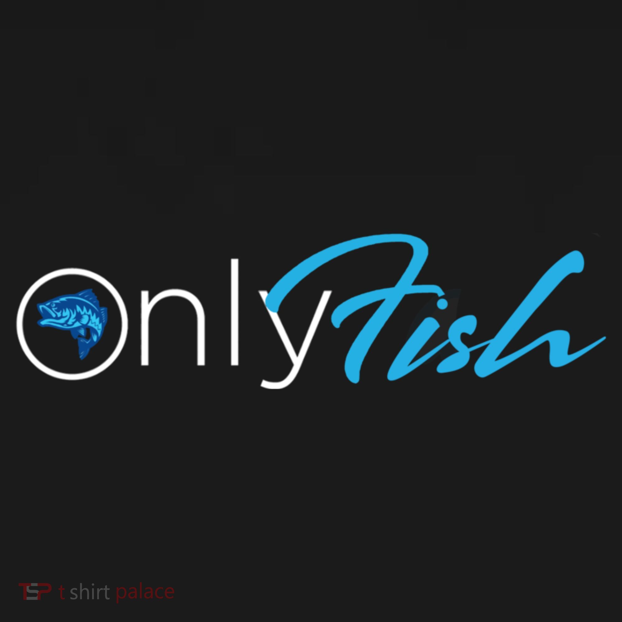 Onlyfish Fishing Tee USA-Made Doggie Bandana