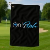 Onlyfish Fishing Tee Golf Towel thumb 1