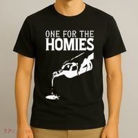 One For The Homies Chicano Art Cholo Mexican American T-Shirt thumb 3