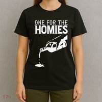 One For The Homies Chicano Art Cholo Mexican American T-Shirt thumb 4