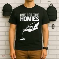 One For The Homies Chicano Art Cholo Mexican American T-Shirt thumb 6