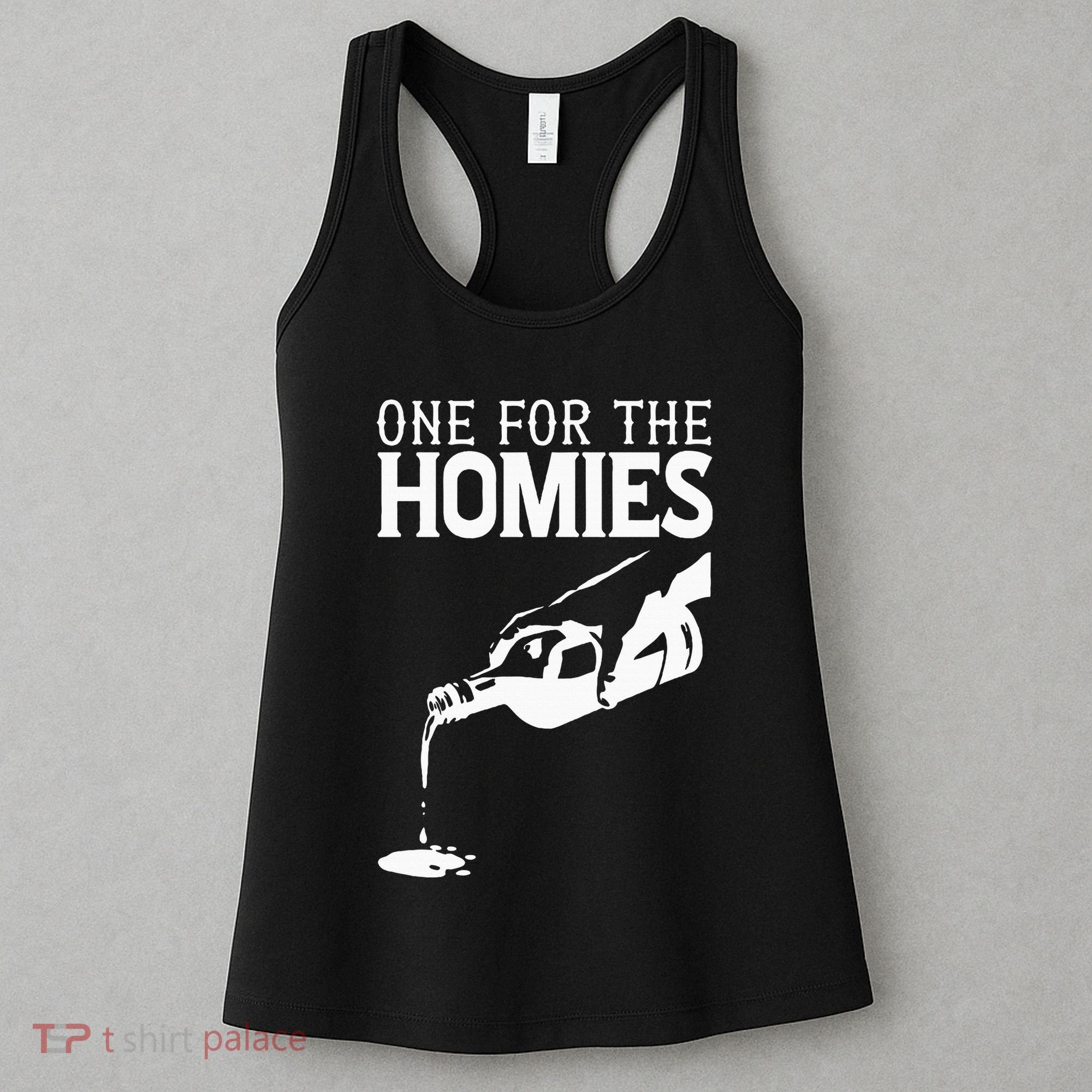One For The Homies Chicano Art Cholo Mexican American Women's Tank Top