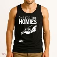 One For The Homies Chicano Art Cholo Mexican American Tank Top thumb 3