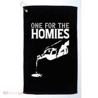 One For The Homies Chicano Art Cholo Mexican American Golf Towel thumb 0