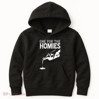 One For The Homies Chicano Art Cholo Mexican American Kids Hoodie thumb 0