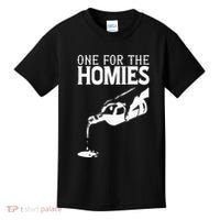 One For The Homies Chicano Art Cholo Mexican American Kids T-Shirt thumb 0