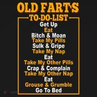 Old Fart's To Do List Sweatshirt thumb 3