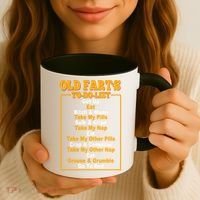 Old Fart's To Do List Coffee Mug thumb 3
