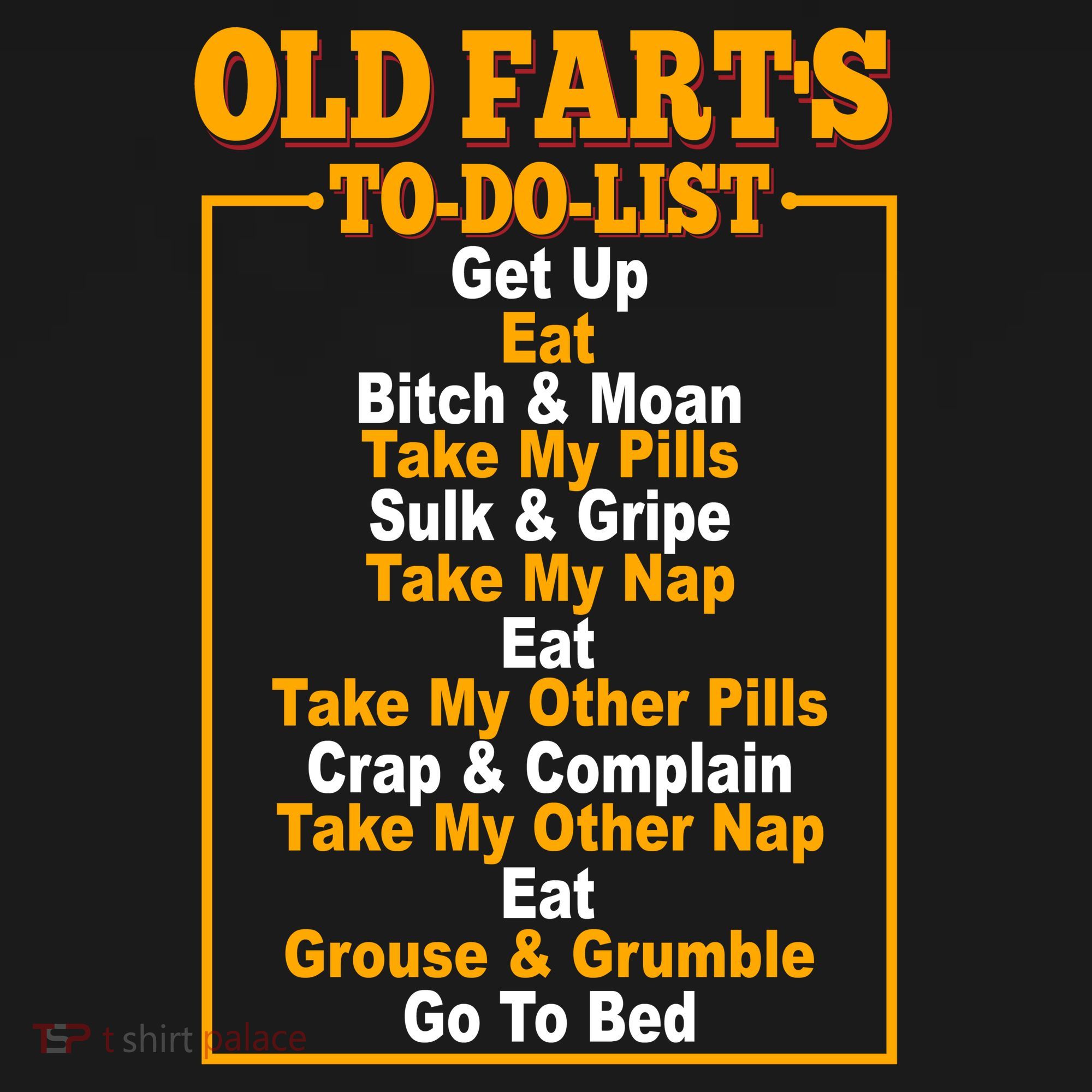 Old Fart's To Do List Pajama Set