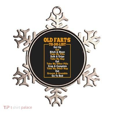 Old Fart's To Do List Ornament