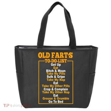 Old Fart's To Do List Tote Bag