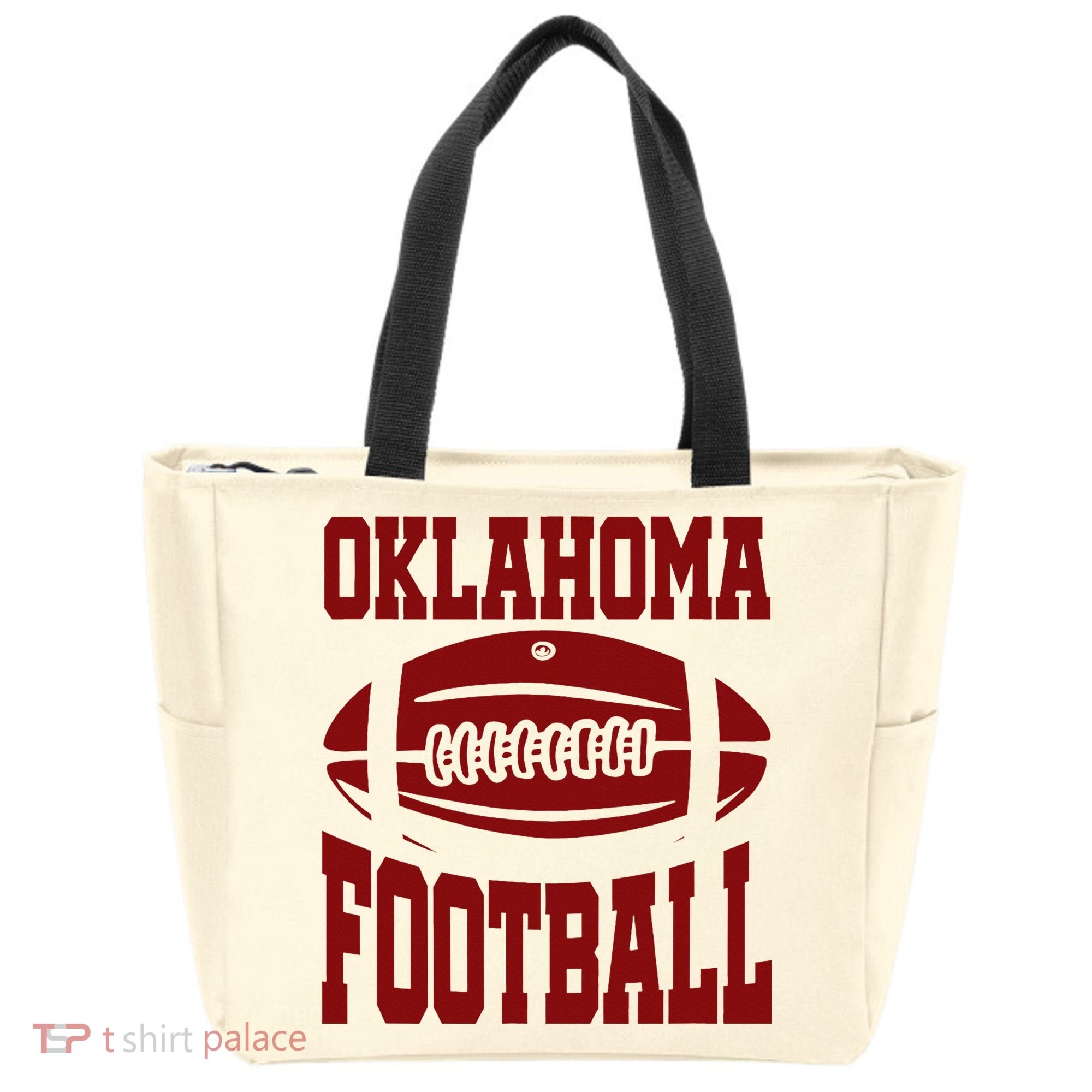 Oklahoma Football Varsity Tote Bag