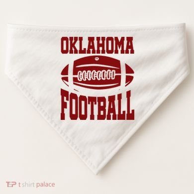 Oklahoma Football Varsity USA-Made Doggie Bandana