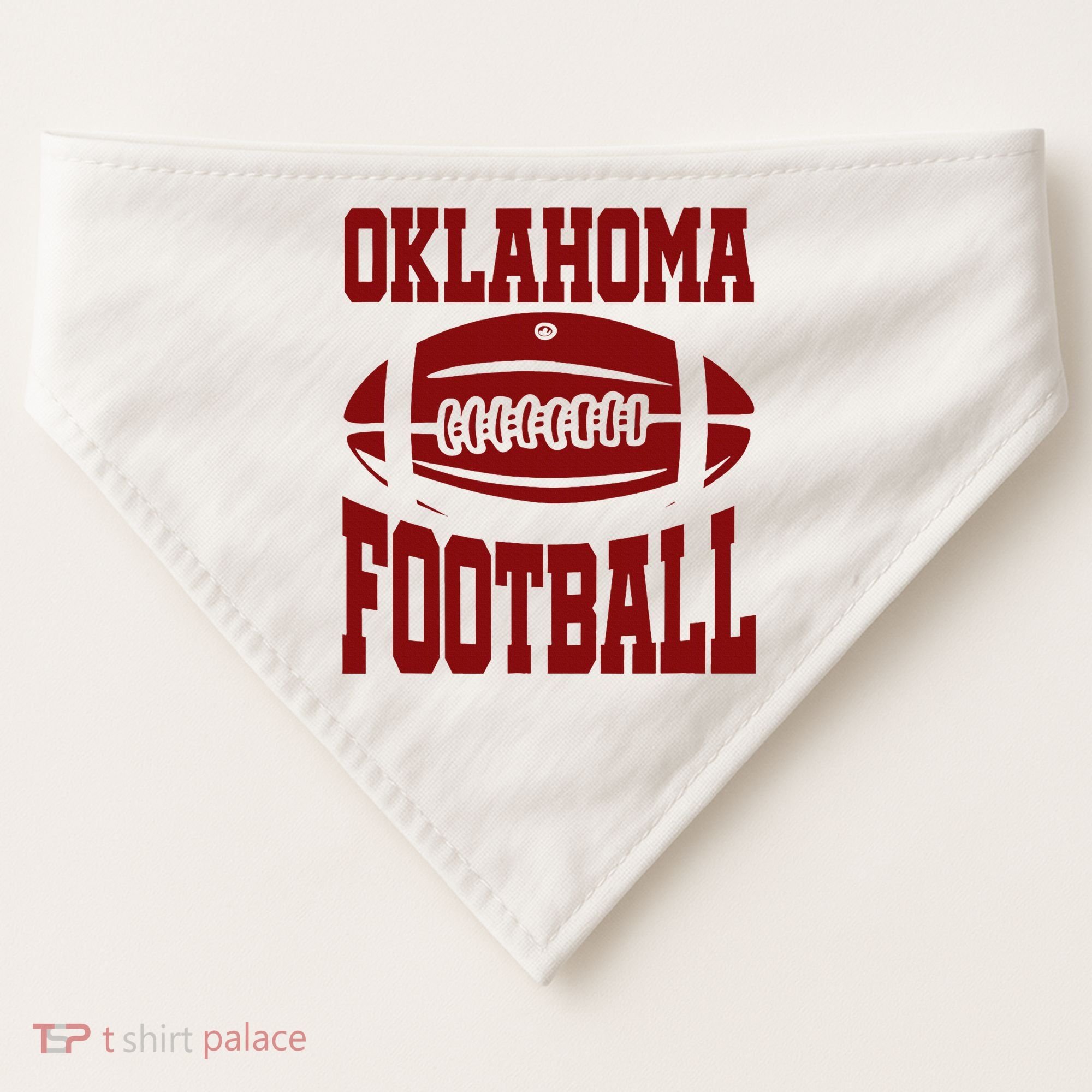 Oklahoma Football Varsity USA-Made Doggie Bandana