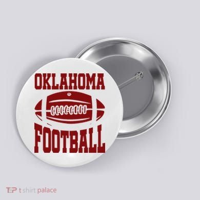 Oklahoma Football Varsity Button