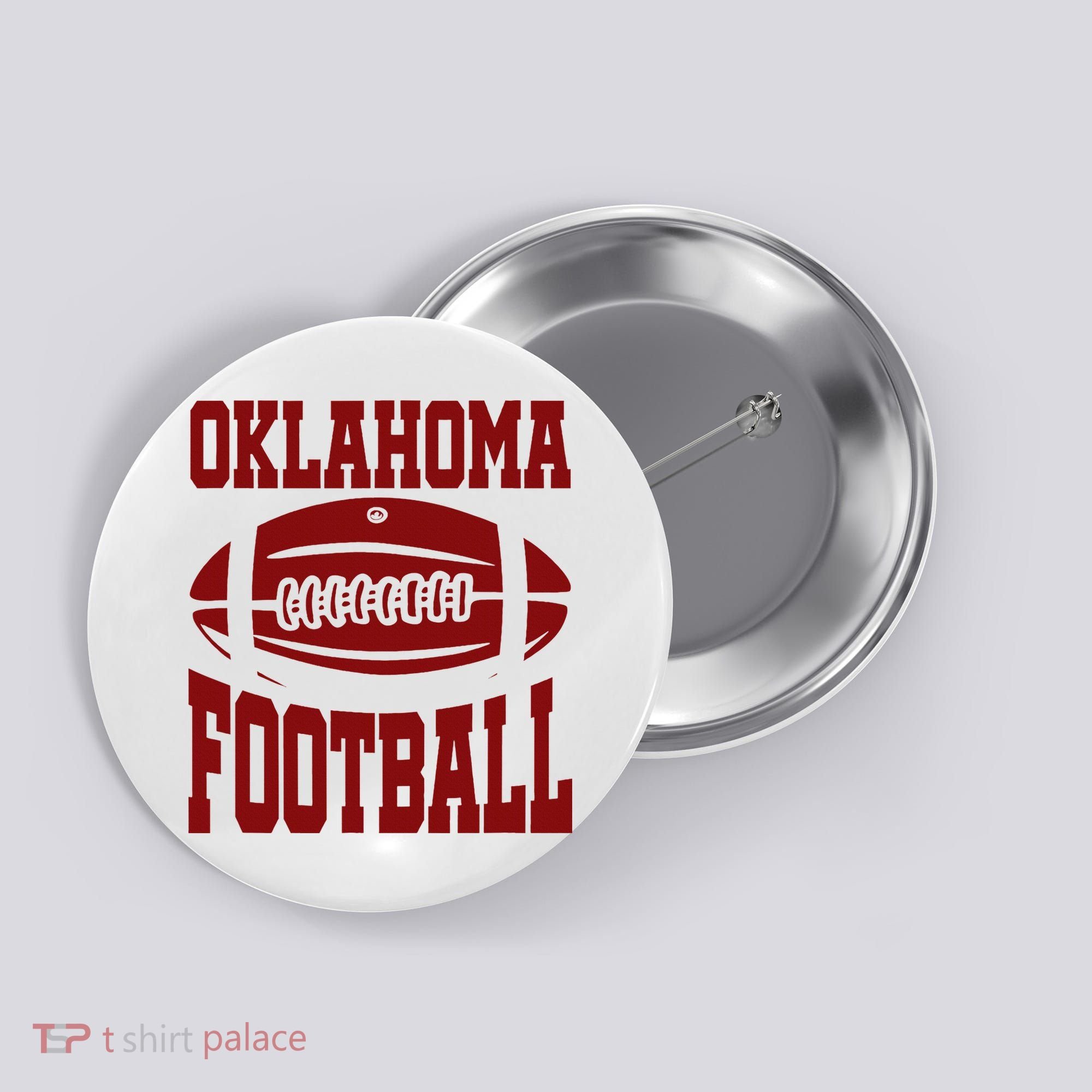 Oklahoma Football Varsity Button