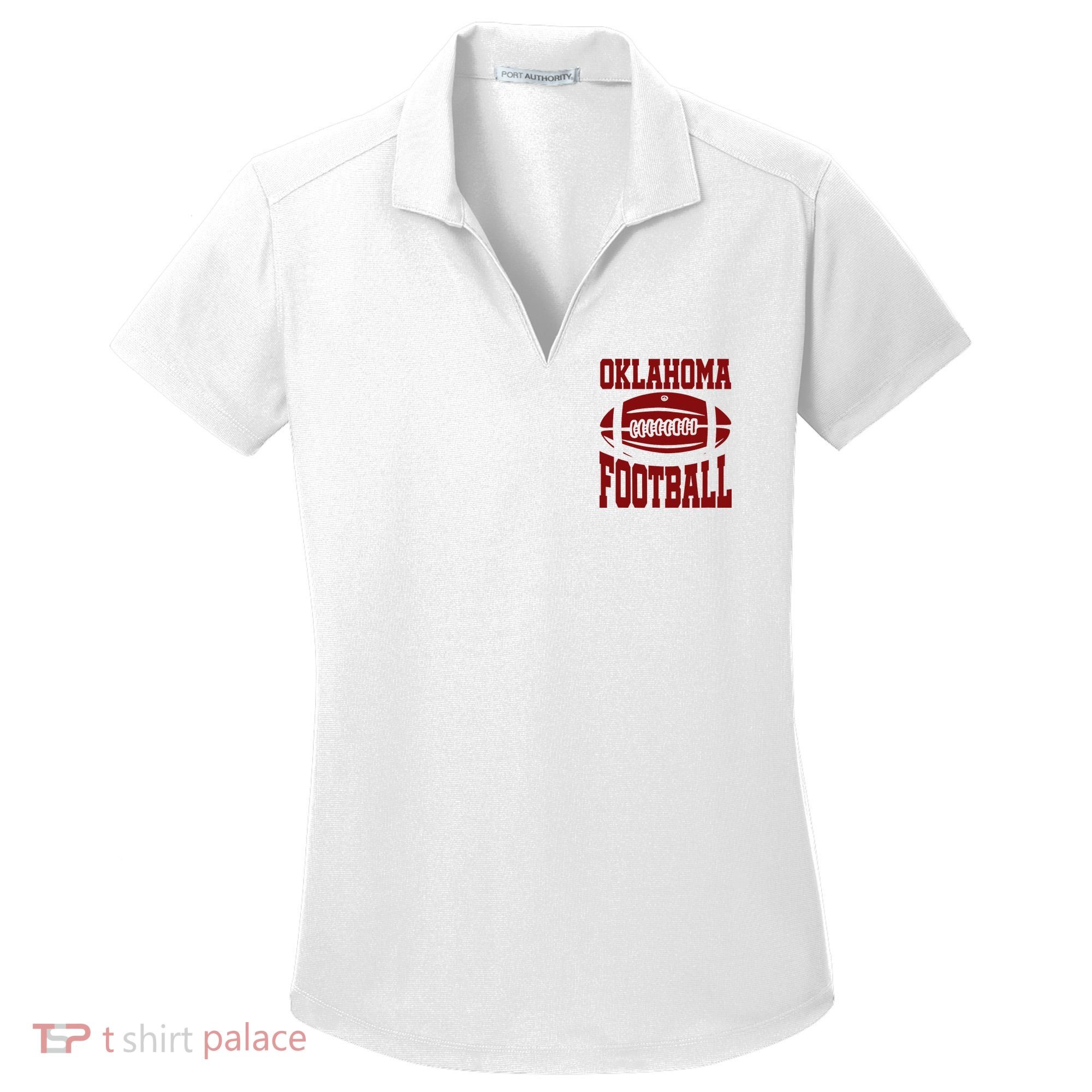 Oklahoma Football Varsity Women's Dry Zone Grid Polo