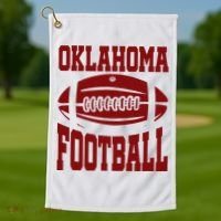 Oklahoma Football Varsity Golf Towel thumb 1