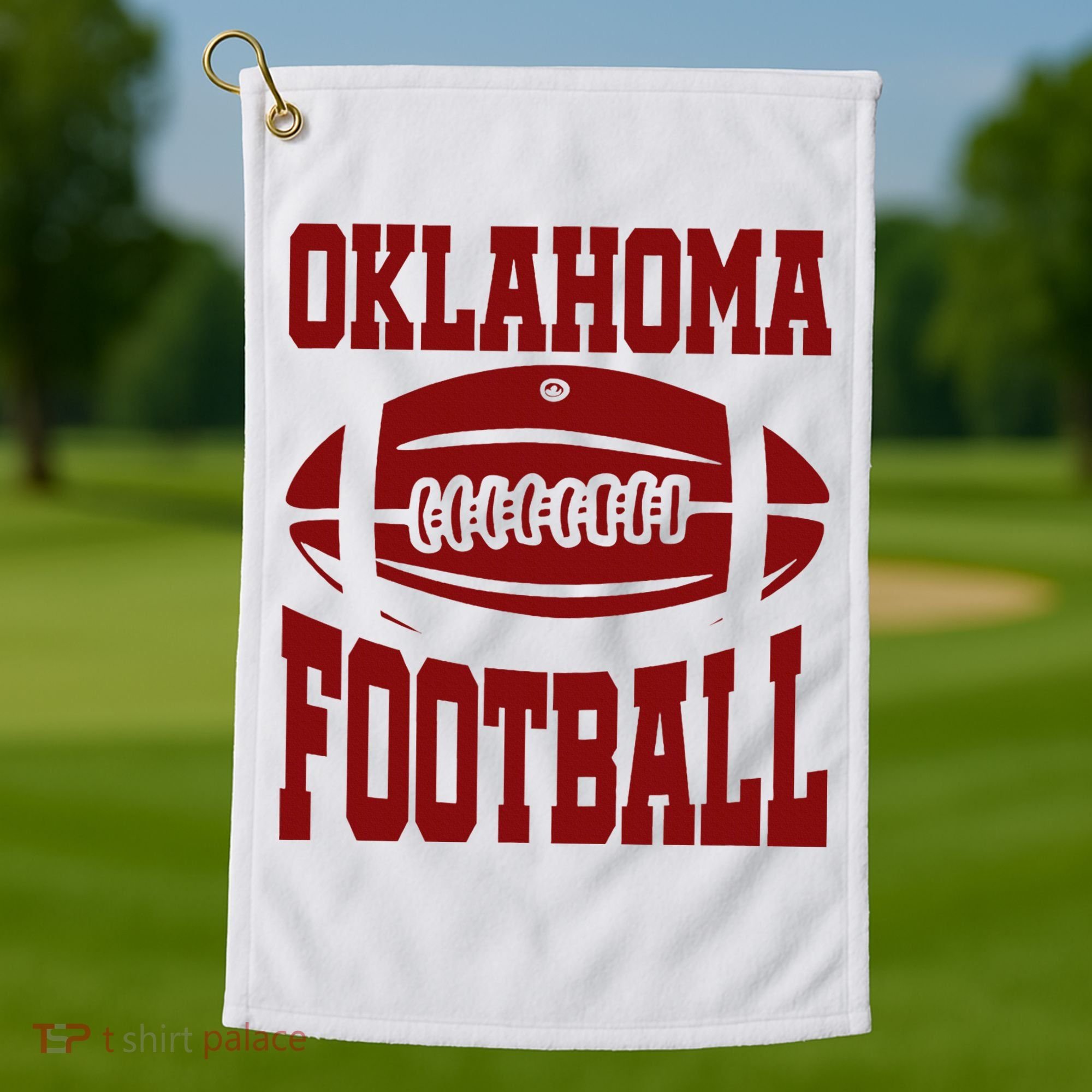 Oklahoma Football Varsity Golf Towel