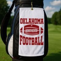 Oklahoma Football Varsity Golf Towel thumb 2