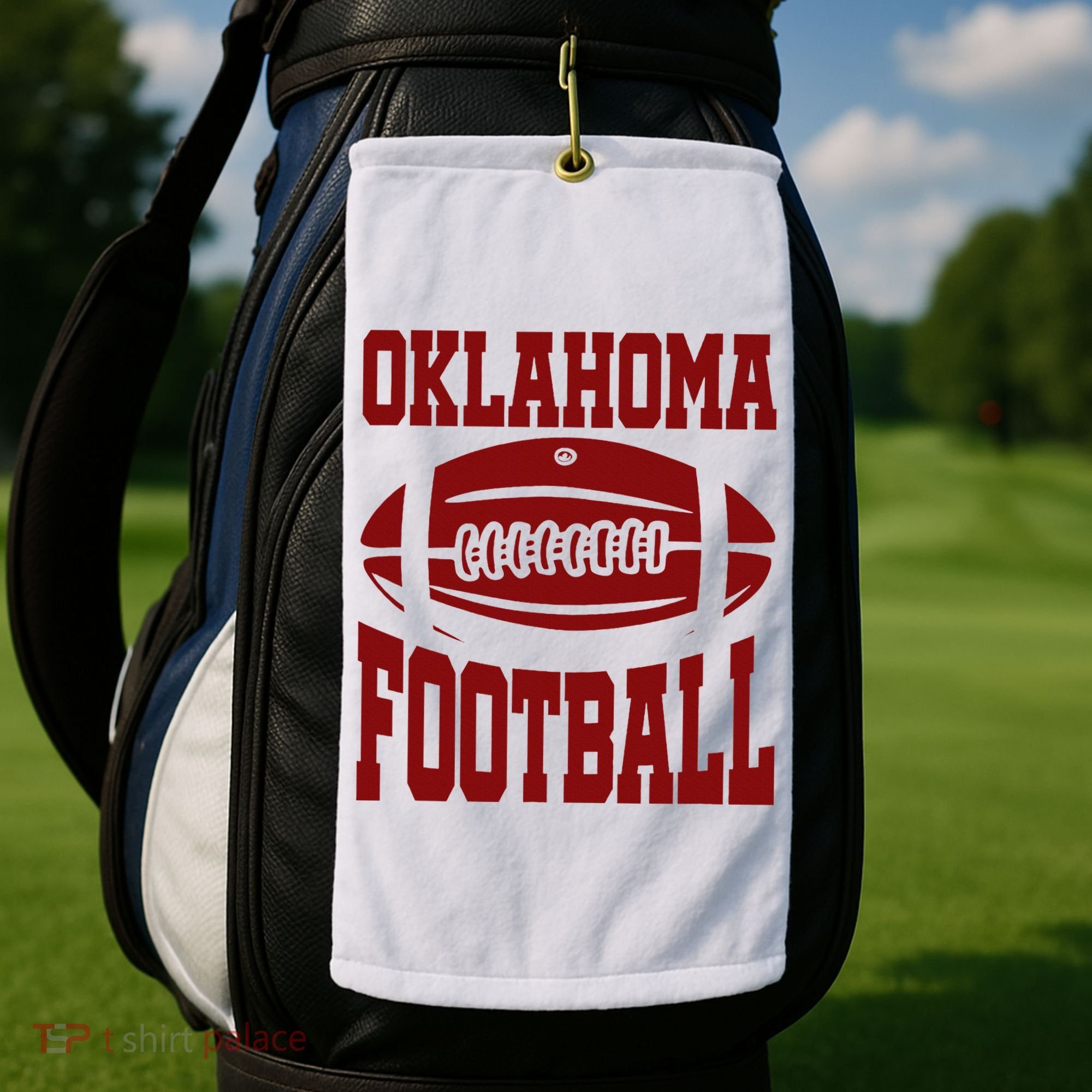 Oklahoma Football Varsity Golf Towel