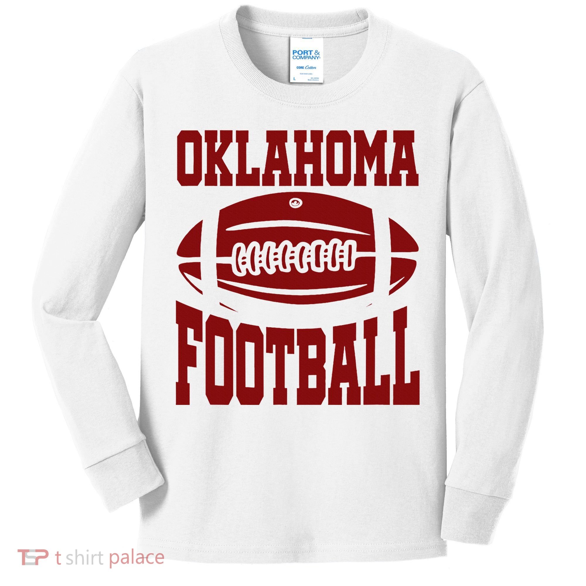 Oklahoma Football Varsity Kids Long Sleeve Shirt