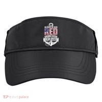 On Fridays We Wear Red Remember Everyone Deployed Adult Drive Performance Visor thumb 0