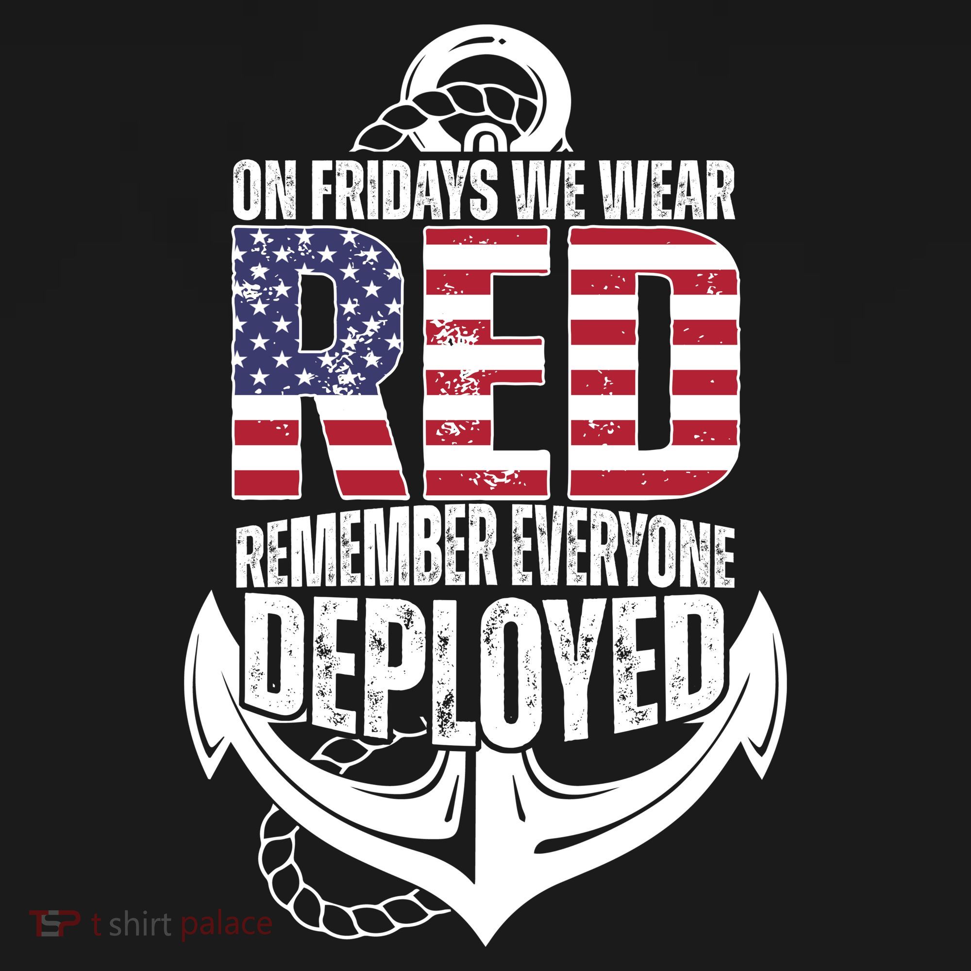 On Fridays We Wear Red Remember Everyone Deployed Bucket Hat