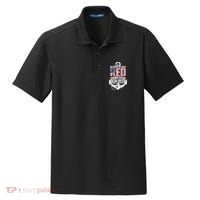 On Fridays We Wear Red Remember Everyone Deployed Dry Zone Grid Polo thumb 0