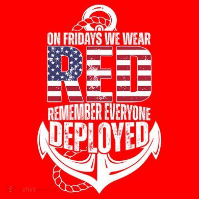 On Fridays We Wear Red Remember Everyone Deployed Tote Bag