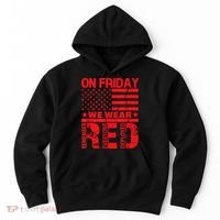 On Friday We Wear Red We Wear Red Hoodie thumb 0