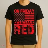On Friday We Wear Red We Wear Red T-Shirt thumb 3
