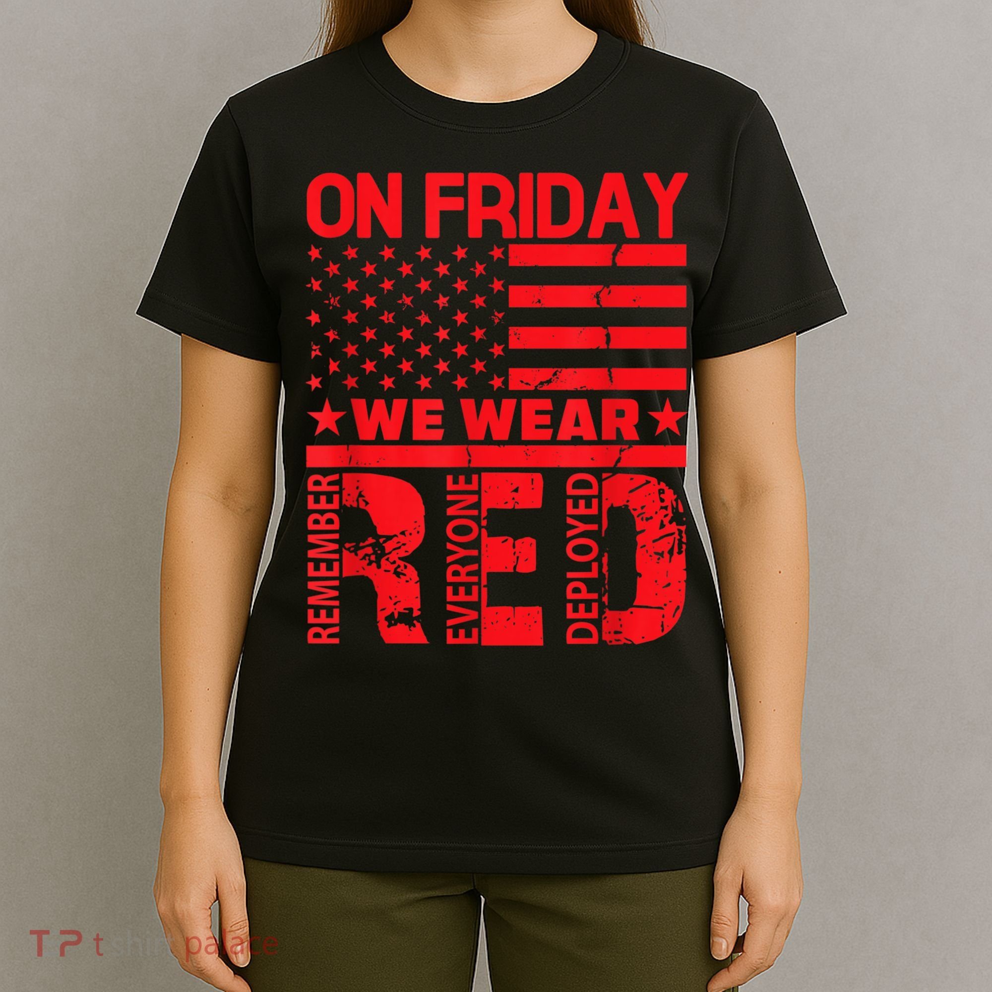 On Friday We Wear Red We Wear Red T-Shirt