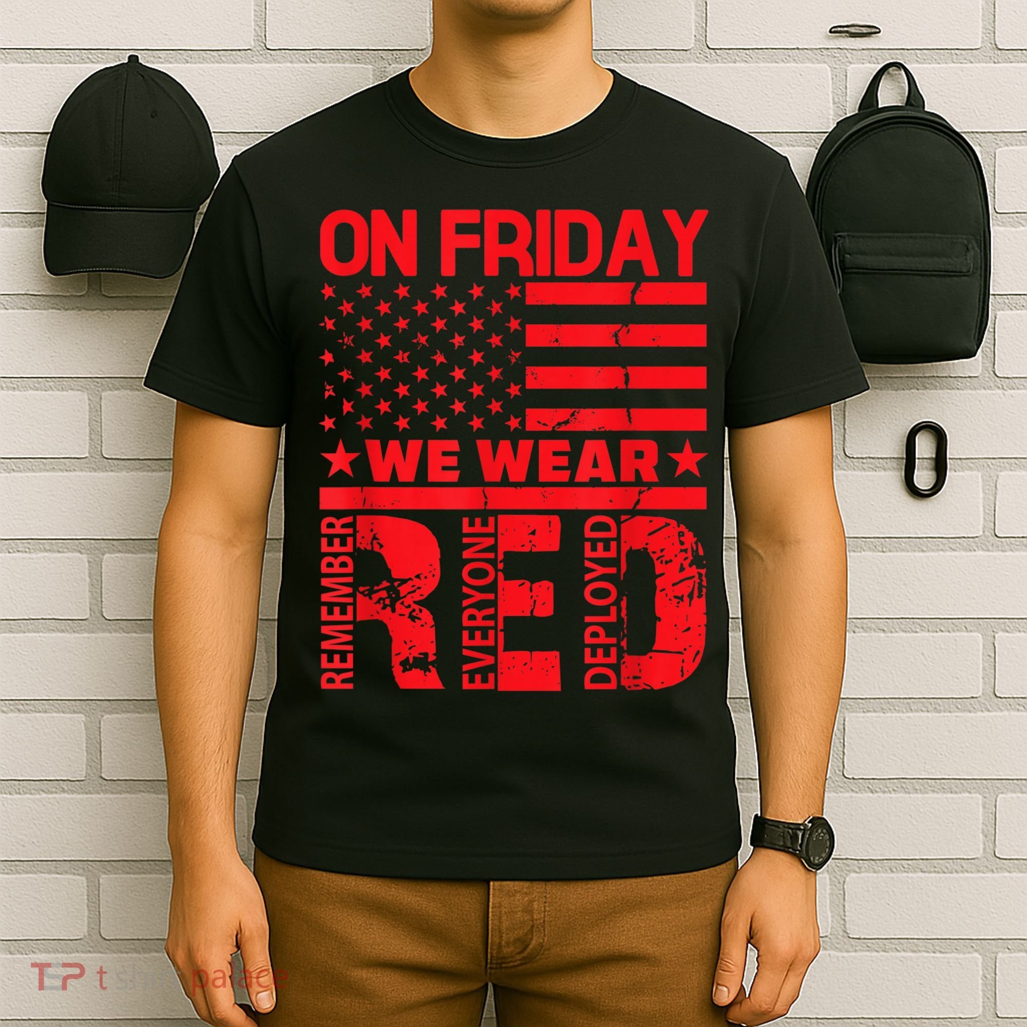 On Friday We Wear Red We Wear Red T-Shirt