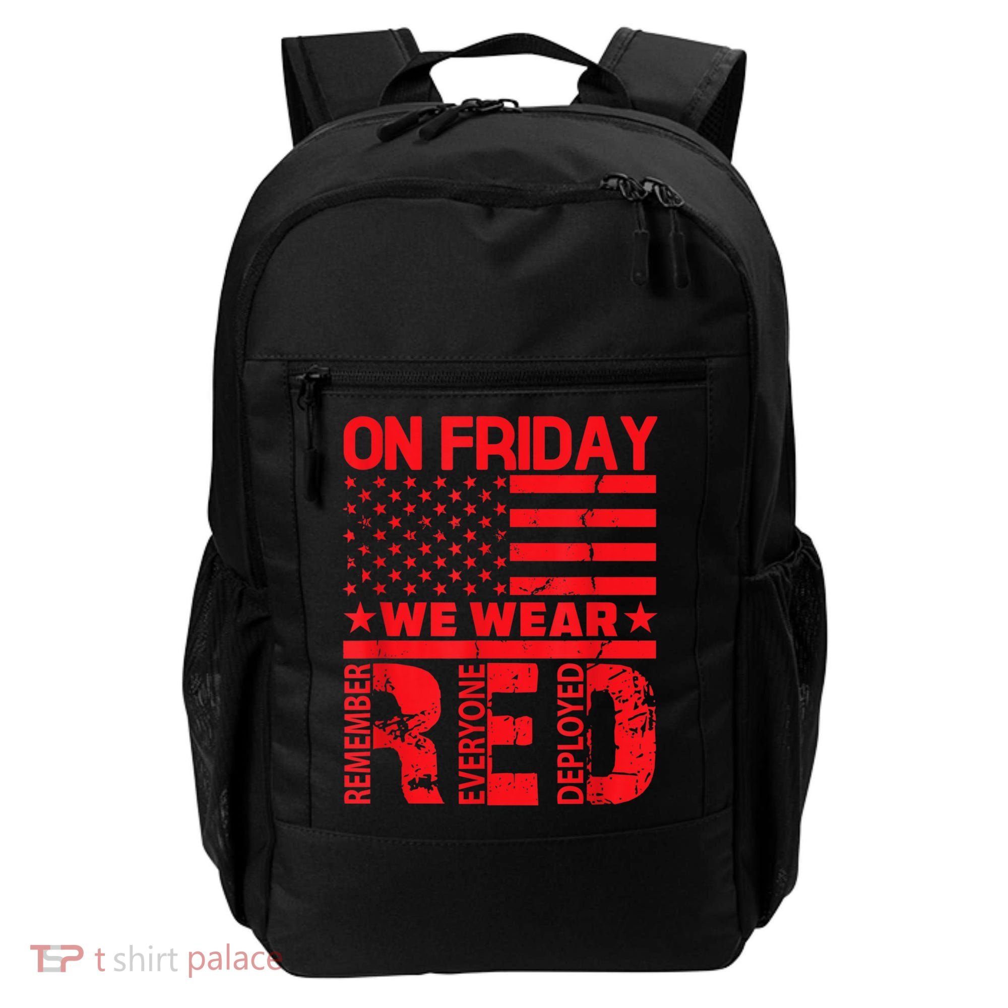 On Friday We Wear Red We Wear Red Backpack